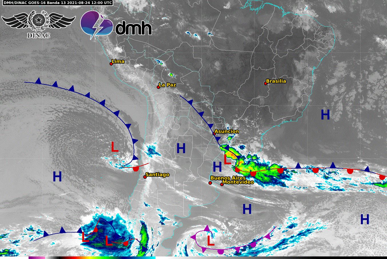 Cartas Analizadas Direcci N De Meteorolog A E Hidrolog A