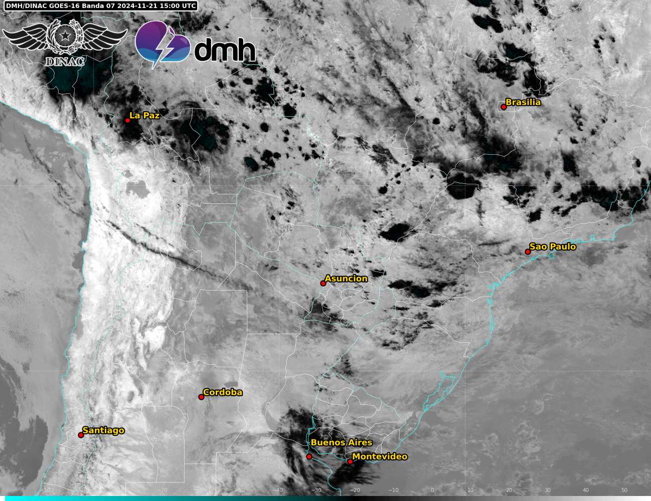 Imagen Satelital - GOES 16