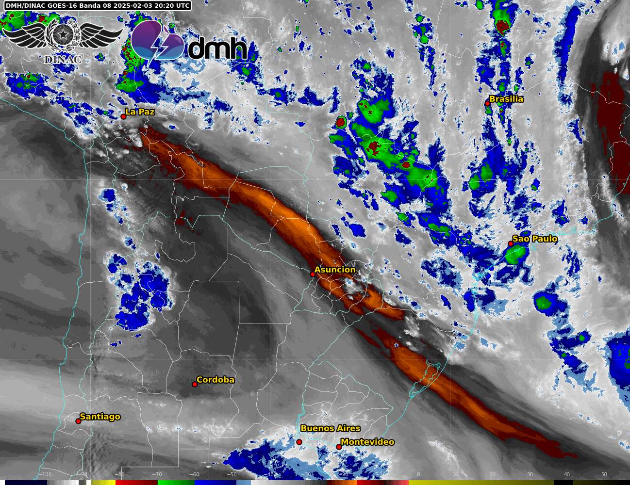 Imagen Satelital - GOES 16