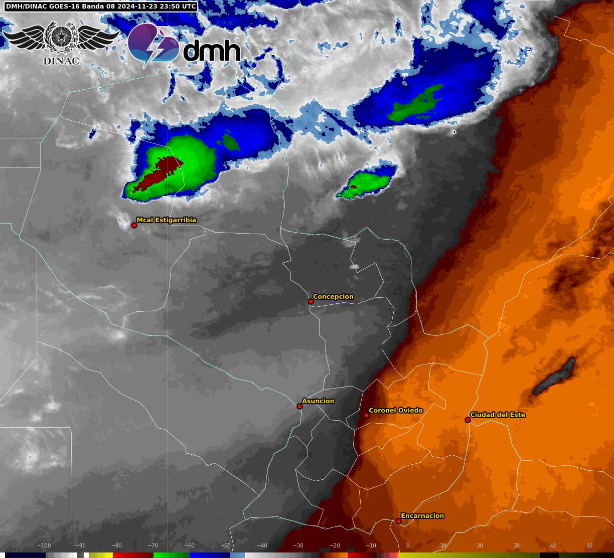 Imagen Satelital - GOES 16