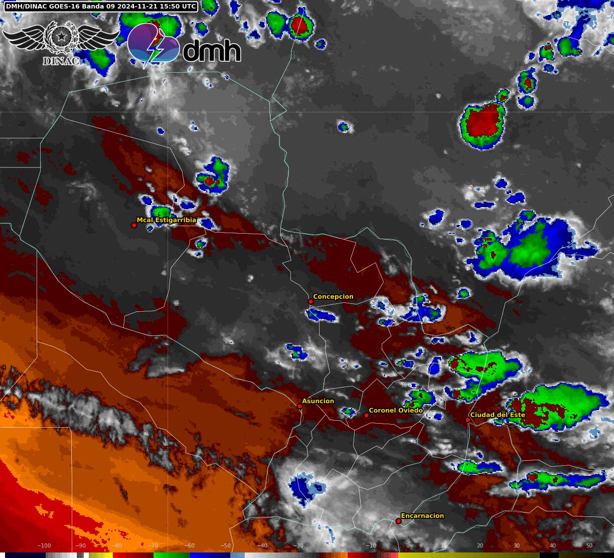 Imagen Satelital - GOES 16