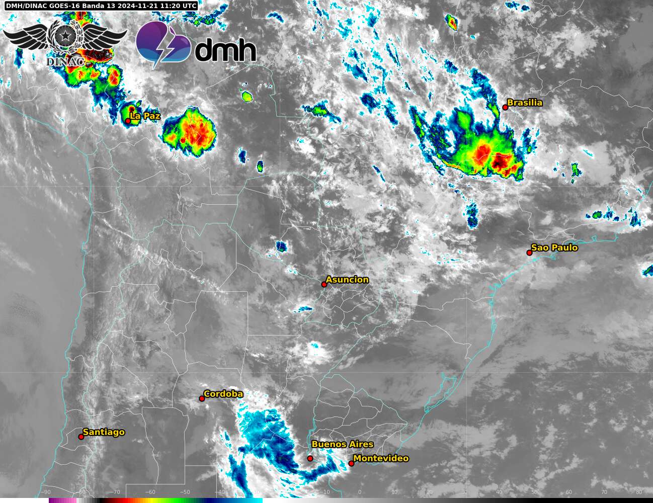 Imagen Satelital - GOES 16