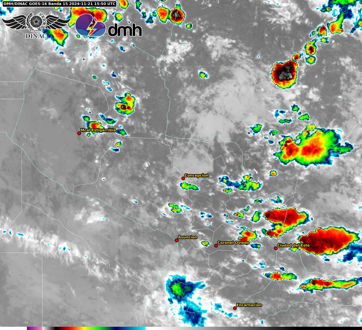 Imagen Satelital - GOES 16